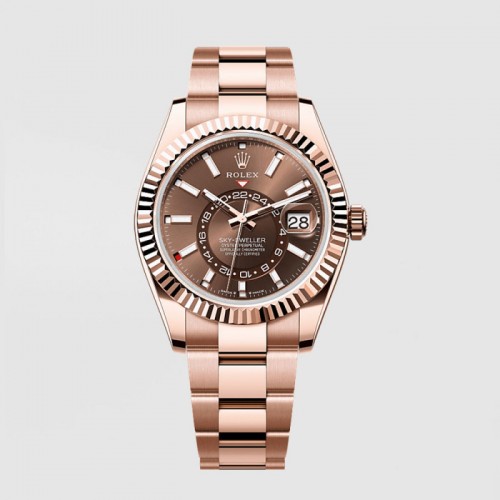 [프리미엄] ROLEX 롤렉스 스카이 드웰러 SKY-DWELLER 로즈골드 42mm