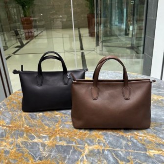 THE ROW 더로우 마르셀백 레더 송아지가죽 31cm