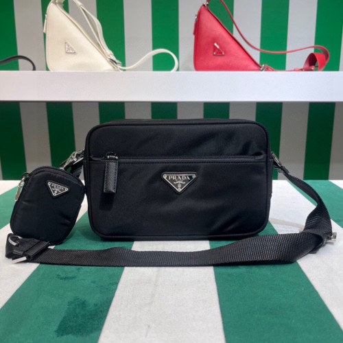 PRADA 프라다 리나일론 카메라백 숄더백 남성크로스백