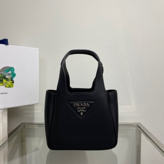 PRADA 프라다 레더 호보 토트백 미니 15.5cm (은장)8칼러