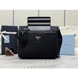 PRADA 프라다 리나일론 메신저 숄더백 30cm 1BC421