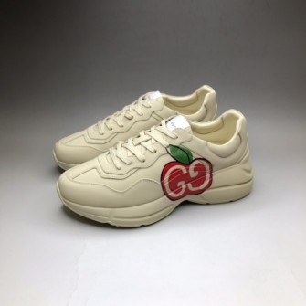 GUCCI 구찌 롸이톤 남녀공용 GG 애플 스니커즈, 2020 크루즈 컬렉션
