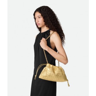 BOTTEGA VENETA 보테가베네타 더스트백 실버골드 파우치 33cm #839394