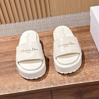 DIOR 디올 플랫폼 슬라이드 슬리퍼