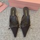 MIU MIU 미우미우 보우 55 펌프스 인 메쉬