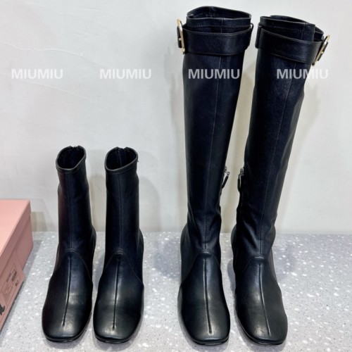 MIU MIU 미우미우 앵글부츠