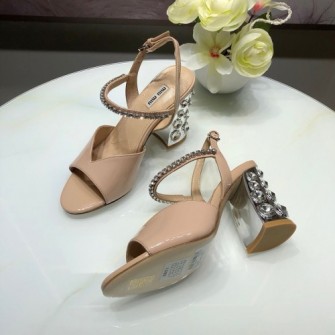 MIUMIU 미우미우 스웨이드 샌들