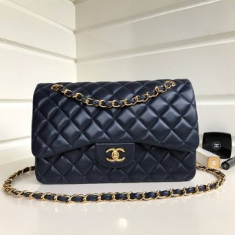 CHANEL 샤넬 CF 램스킨 30cm A1113