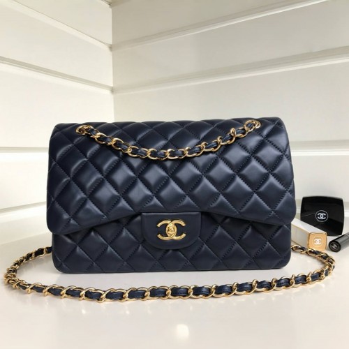 CHANEL 샤넬 CF 램스킨 30cm A1113