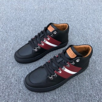 BALLY 발리 멘즈 카프 레더 스니커