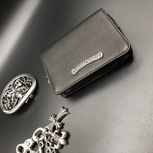 CHROME HEARTS 크롬하츠 지퍼 반지갑 W047
