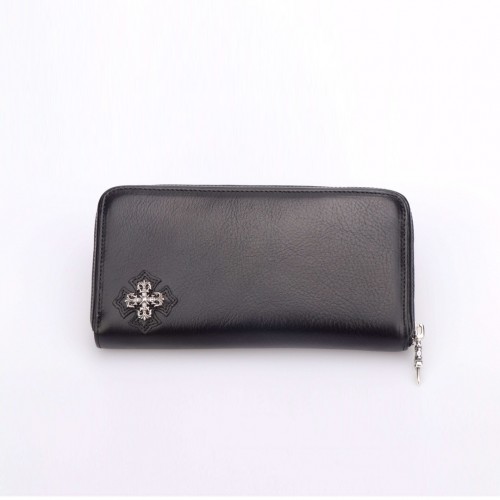 CHROME HEARTS 크롬하츠 지퍼 장지갑 W016