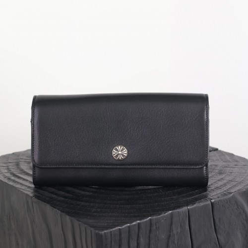 CHROME HEARTS 크롬하츠 플랩 장지갑 W052