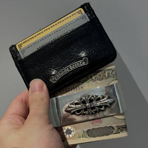 CHROME HEARTS 크롬하츠 카드 지갑 실버 머니클립