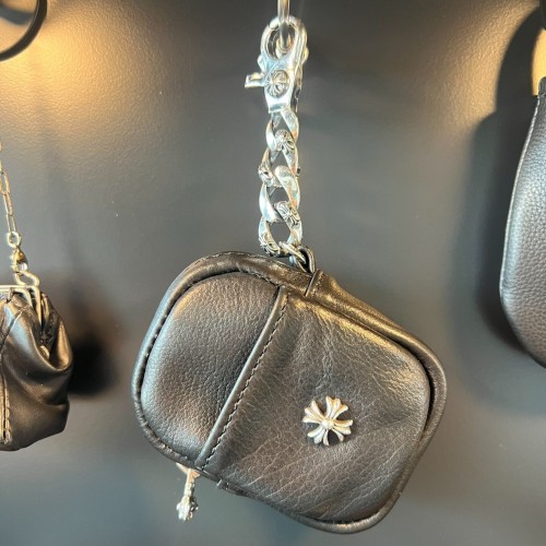 CHROME HEARTS 크롬하츠 이어폰가방 체인 포함(은장도금)