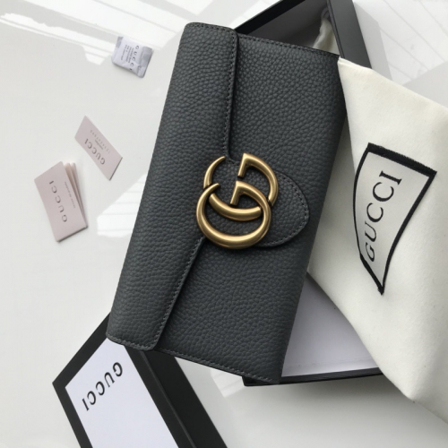 구찌 가죽 장지갑 400586