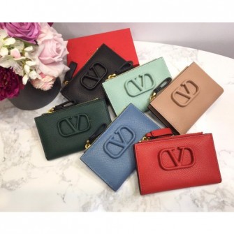 VALENTINO 발렌티노 VLOGO 동전 지갑 & 카드 케이스