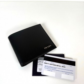PRADA 프라다 사피아노 반지갑 카드지갑 2MC101