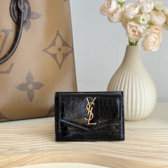 SAINT LAURENT 생로랑 모노그램 UPTOWN 카드 홀더 #259131756