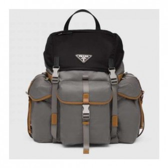 PRADA 프라다 테크니컬 패브릭 앤 사피아노 백팩 남자프라다가방 (2칼라) 2VZ074